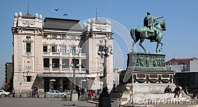 Republics square Editorial Stock Photo