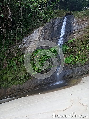 Resang waterfall bandarban khagrachhari Bangladesh Stock Photo