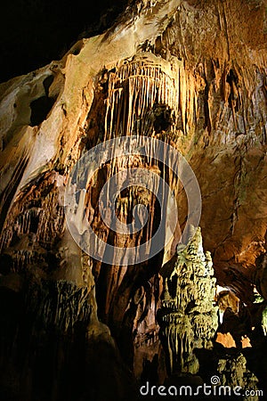 Resava Cave Stock Photo