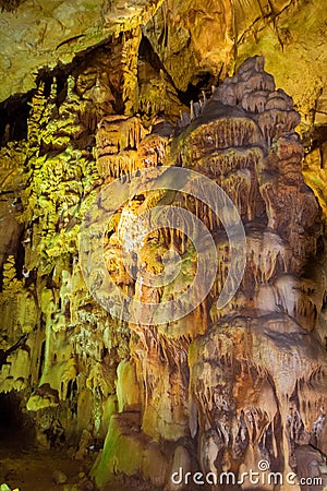 Resava Cave in Serbia Stock Photo