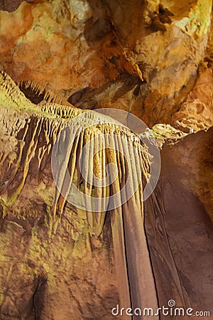 Resava Cave in Serbia Stock Photo