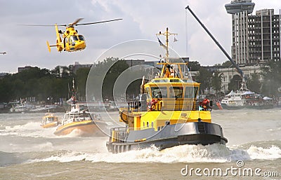 Rescue Operation Stock Photo