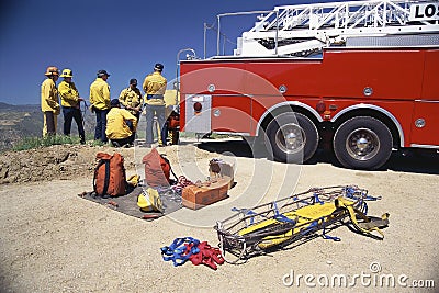 Rescue team Editorial Stock Photo