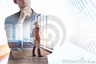 Research and executive concept Stock Photo
