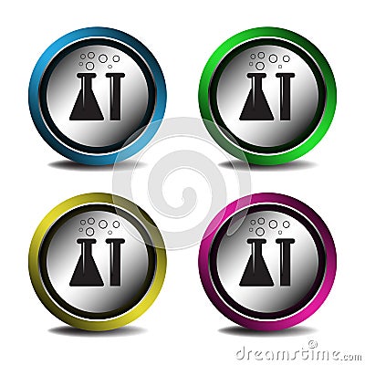 Research icons Vector Illustration