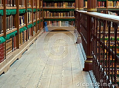 Research library of Rijksmuseum Editorial Stock Photo