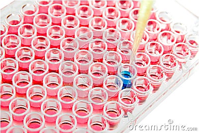 Research test lab Stock Photo