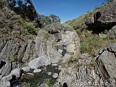 Reserva Florofaunistica reserve in Merlo Stock Photo