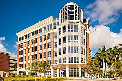 Residences Sales Center Downtown Doral FL USA Editorial Stock Photo