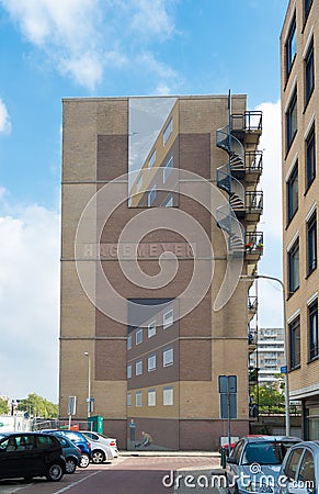 Residential apartments Editorial Stock Photo