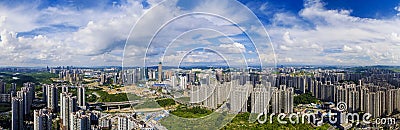 The Landscape of Guiyang city Stock Photo