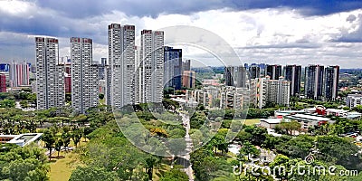 Residential areas in Singapore Stock Photo