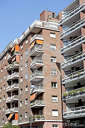 Residential building Stock Photo