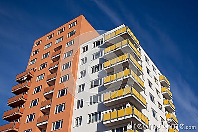 Residential building Stock Photo