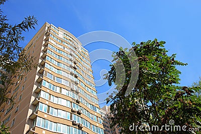 Residential buildings Stock Photo