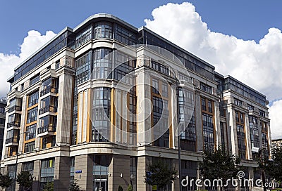 Residential complex Four suns. Moscow, Russia Editorial Stock Photo