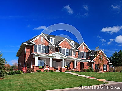 Residential house Stock Photo
