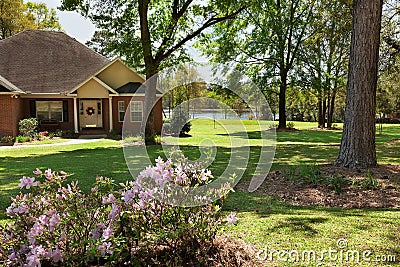Residential House in North Florida Stock Photo