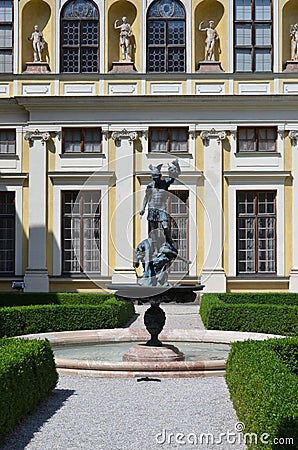 Residenz, Statue of perseo Stock Photo