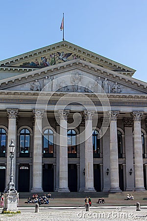 Residenz Theatre in Munich, Germany, 2015 Editorial Stock Photo