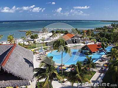 Resort in Cuba Stock Photo