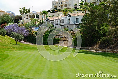 Resort golf Stock Photo