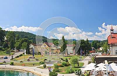 Resort Reifnitz . Carinthia, Austria Editorial Stock Photo