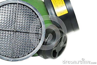 Respirator Stock Photo