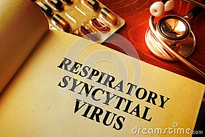 Respiratory syncytial virus RSV. Stock Photo