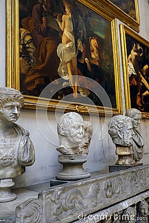 Palazzo Doria Pamphilj in Rome, Italy Editorial Stock Photo