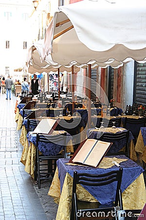 Restaurant Editorial Stock Photo