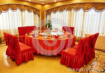 dining room Stock Photo