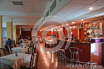 Restaurant interior 2 Editorial Stock Photo
