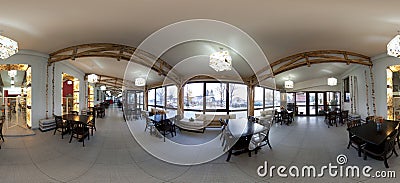 Restaurant interior Editorial Stock Photo