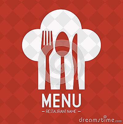 Restaurant and kitchen dishware Vector Illustration