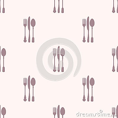 Restaurant menu seamless pattern. Vector background. Vector Illustration