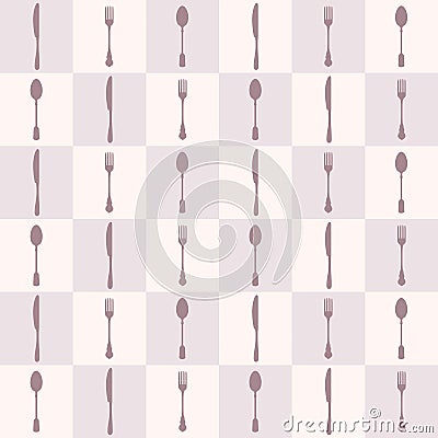 Restaurant menu seamless pattern. Vector background. Vector Illustration