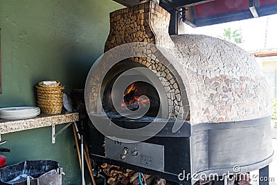 Restaurant mexican traditional cooking stove Editorial Stock Photo