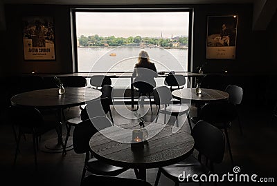 Restaurant in stockholm Editorial Stock Photo