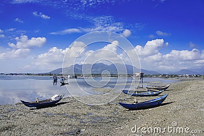 Resting boats Stock Photo