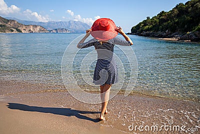 Resting woman Stock Photo