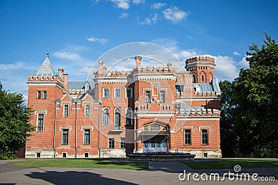 Restoration of the Palace of Oldenburg - a manor house of the la Stock Photo