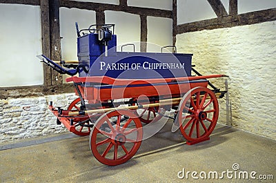 1842 Merryweather Fire Engine Editorial Stock Photo