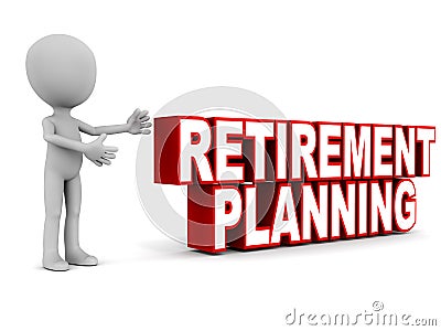 Retirement planning Stock Photo