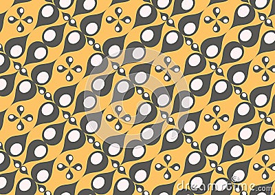 Retro abstract funky pattern Vector Illustration