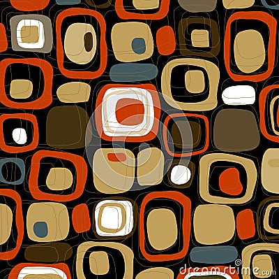 Retro Abstract Smores (Vector) Vector Illustration