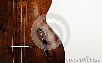 Retro acoustic guitar Stock Photo