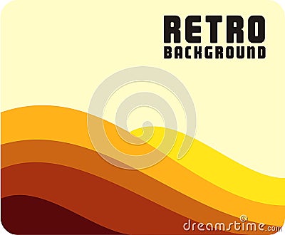 Retro background Vector Illustration