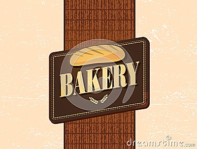 Retro bakery design Stock Photo