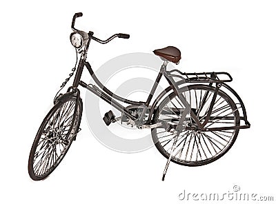 Retro bike object Stock Photo